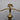 Vintage 1970s Brass and Wood Decorative Balance Scales
