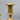 Pair Antique English Brass Push-Up Candlesticks