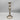 Single Silver Washed Indian Candlesticks