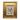 Original Oil on Board Painting of Smiling Fox in Gold Frame