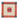 Signed "Amish Rose" Coverlet Fragment