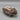 Vintage Metal Shell Shaped Footed Dish