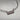 Sterling Silver Necklace with Rectangle Pendant