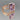 Vermeil Sterling Silver Light Pink / Purple Ring - Size 8