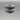 Sterling Silver Black Crystal Band Ring - Size 8
