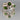 Sterling Silver Green Stone Ring - Size 9