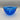 Orrefors Blue Glass Fuga Bowl 7" Diameter