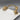 Michael Aram Style White Porcelain Tray with Gold Metal Handles
