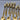 Fortessa Velo Gold Washed Stainless Steel Flatware Set - Service for Eight