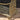 Oscar Bach Style Brass Magazine Rack with Snakeskin-Wrapped Handle