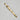 Japanese Bone and Brass Wakizashi (Short Sword) Form Letter Opener