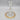 Vintage Paden City Tassle Candlestick