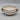 Vintage Emile Tessier French Faience Reticulated Bowl with Grape Cluster Handles