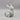 Herend Style Porcelain Rabbit Figurine with Fishnet Decoration