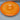 Orange Spatter Cased Art Glass Bowl