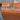 Vintage Leather Suitcase with Stickers