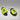 Funky Green & Yellow Dangle Earrings