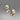 Vintage 10K Gold Pearl Screwback Earrings