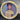 Jay Strongwater Ivory Enamel and Rhinestone Round Picture Frame