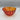 Amber Crinkle Glass Bowl