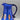Cobalt Blue Millefiori Decorated Pitcher