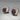 Vintage Sterling Silver Purple Large Clip Earrings