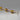 Vintage Sterling Silver Yellow/Green Stone Slim Bracelet
