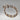 Vintage Sterling Silver Stone Beaded Bracelet