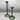 Two April Cornell Hand-Painted Wooden Hat Stands