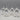 Set of Four Vintage Bijan Acrylic Pear-Shaped Napkin Rings