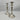 Pair Vintage Wilcox Pewter Candlesticks #2