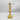 Antique English Brass Beehive Candlestick