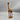 African Carved Wood Giraffe Figurine