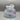 Hand Blown Glass Pumpkin - Purples and Whites