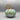 Jack Pine Signed Hand Blown Glass Pumpkin - Green Iridescent