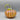 Signed Jack Pine Glass Hand Blown Pumpkin