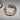 Vintage JAD Sterling Silver Hoop Earrings