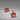 Vintage Red Coral Turtle Earrings