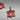 Vintage Red Coral Turtle Earrings