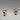 Vintage Sterling Silver Stud Earrings