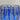 Tom Philabaum Blue Studio Glass Vase