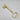 Vintage Brass Key-Form Paperweight