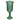 Large Green Glass Goblet-Form Vase