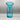 Blue Blenko Glass Waffle Optic Vase