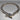 Vintage Mexican Sterling Silver Enamel Snake Necklace - Margo De Taxco