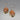 Vintage Shimmer Asymmetrical Earrings Signed KC