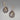 Vintage Sterling Silver Teardrop Earrings