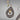 Vintage Sterling Silver Teardrop Earrings
