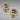 14K Gold Greek Key Hoop Earrings