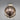 Vintage Mexican Sterling Silver Domed Necklace Pendant